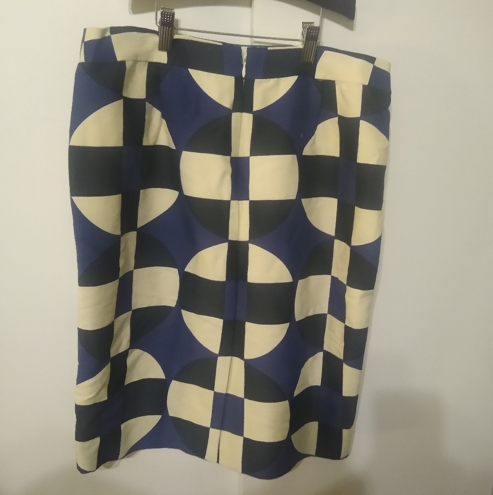 J Crew Linen/Wool Skirt sz 6